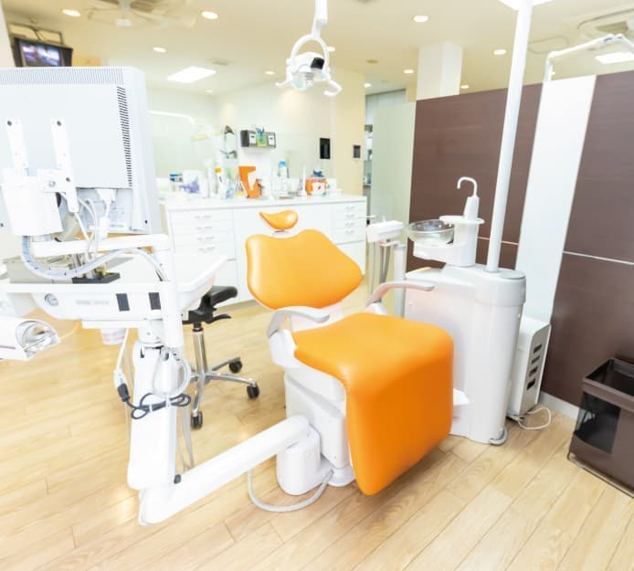 こちらは治療室です。